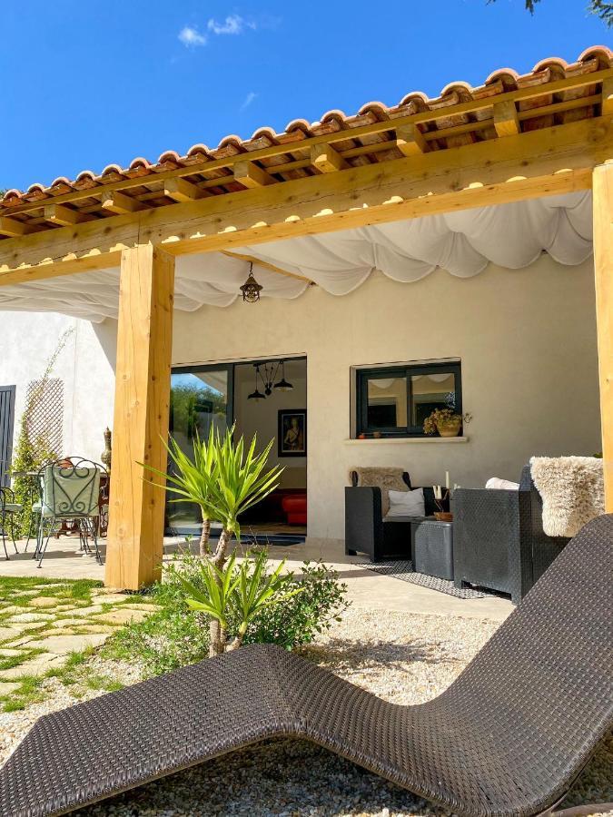 Villa Gite Les 2 Cedres Cardet Exterior foto